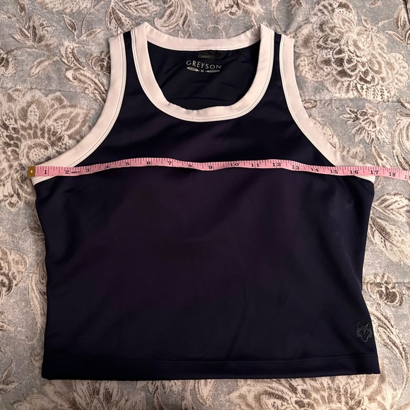 Greyson Luna Tank Top Maltese Blue Women’s Size Medium - Picture 10 of 11